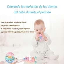 11 Piezas Kit de Juego para Bebés, Divertidas Sonajas para Tamaño Ideal para Bebés pequeñas Manos.Juego de Sonajeros de Mano Caja de Regalo