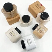 VERONNI 啞光整理彩妝鬆動定妝粉,持久覆蓋控油臉部化妝整理粉末狀粉餅 - 101 Pearl White - 查看 13