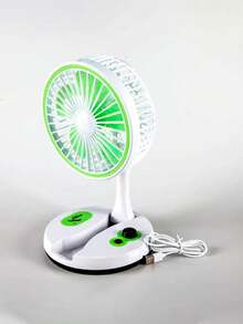 Ventilador Portátil Recargable USB  Tpo C ,Ventilador De Escritorio, Altamente Resistente, Varios Colores. - Multicolor - Ver 4