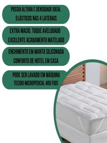 Mattress Pads - 白色 - 查看 2