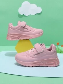 Kinder Pu Leder Sportschuhe, Flache Sohlen, Bequem Und Rutschfest, Geeignet Für Jungen Und Mädchen In Verschiedenen Farben. Ideal Für Laufen, Spazierengehen, Reisen Und Schule.