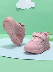 Kinder Pu Leder Sportschuhe, Flache Sohlen, Bequem Und Rutschfest, Geeignet Für Jungen Und Mädchen In Verschiedenen Farben. Ideal Für Laufen, Spazierengehen, Reisen Und Schule.