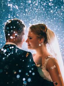 Dream&Radio 1 Pieza Joyería De Cobre Con Decoración De Perlas Simuladas