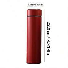 304 Stainless Steel Insulated Cup With Intelligent Temperature Display, Suitable For Business Carrying, Measuring Temperature, Gift Cup, Temperature Control Cup - Black - View 2