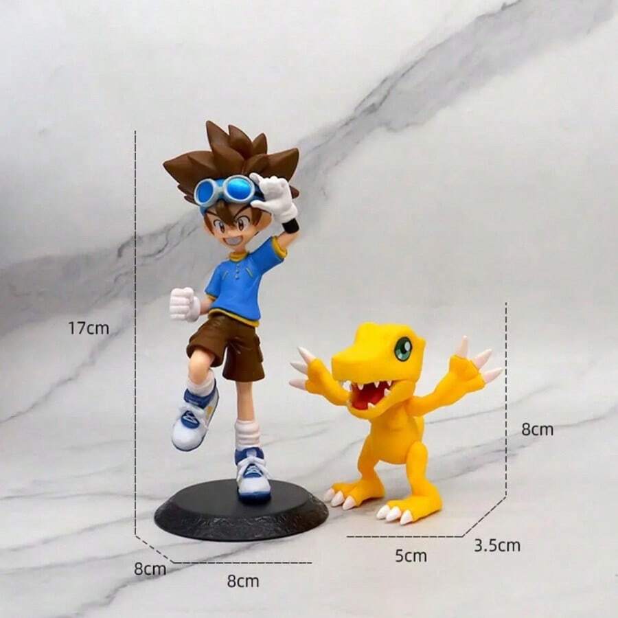 Digimon Figura de colección decorativa - Azul - Ver 1