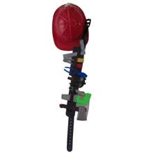 casco y cinturon de herramientas para niños juguete didactico - Rojo - Ver 4
