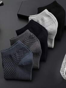 5雙竹纖維低口蹦蹦袜 - 彩色 - 查看 6