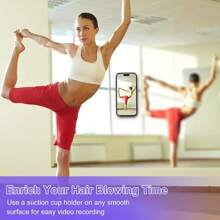 3 Packs Silicone Suction Phone Case Mount, Adhesive Phone Accessory Compatible With IPhone And Android, Hands-Free Fidget Toy, Mirror/Shower/Phone Holder For Videos And Selfies - Camel - View 9