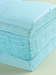 20pcs Blue Nail Art Table Mat Disposable Clean Pads For Nails Waterproof Tablecloths Manicure Tools Accessories Tattoo Nail Table Mat - Blue - View 3