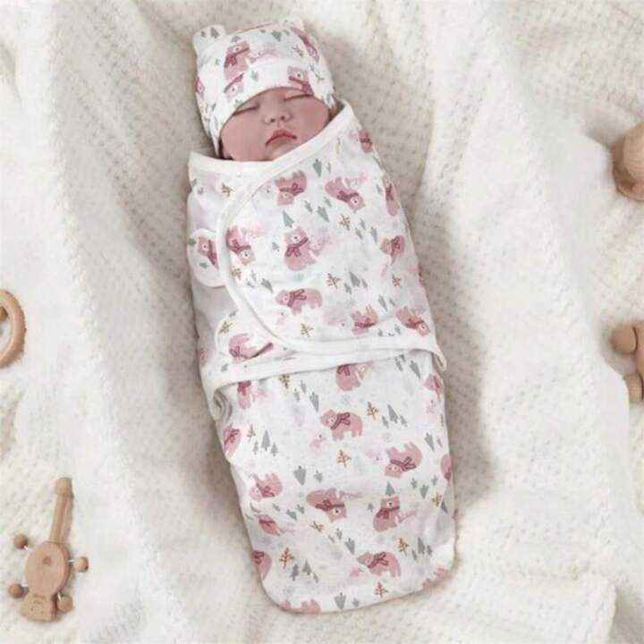 1 Set Neugeborenes Swaddle Decke Hut Baby Decke Wrap Swaddle Anti kick Schlafsack Fur 0 6 Monate Baby Unisex aktuelle Trends gunstig kaufen SHEIN Deutschland