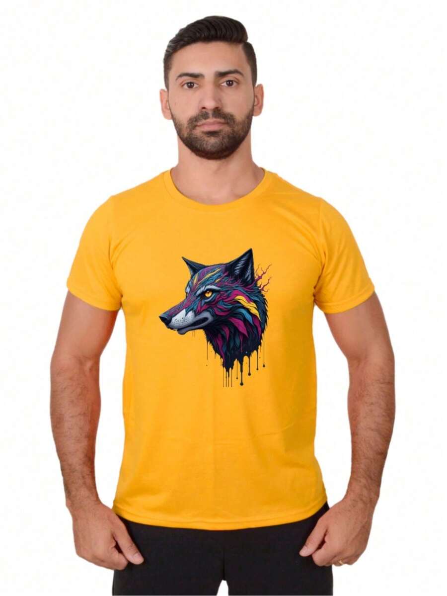 Men T-Shirts - Yellow - View 1
