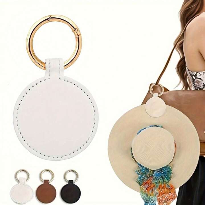 NYXIA 1 Pc Magnetic Hat Clip On Bag Hat Holder For Bag Backpack Luggage PU Leather Hat Keeper Clip Travel Bag Accessories Bag Hook | SHEIN