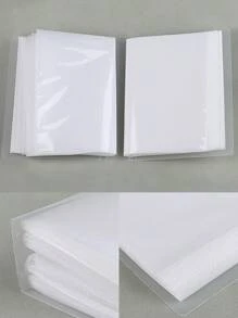 100 Slots Nail Art Stickers Storage Book Empty Album Decals Collecting Organizer Holder Display Notebook Manicure Tools,Nail Supplies,Nail Tools,Nail Art Tools,Back To School,Nails,Nail Tools For Press On Nails - White - View 7