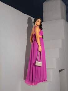 Women Prom & Evening Dresses - Rose Red - View 3
