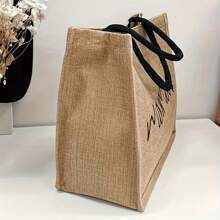 Bolso de mano tipo tote con estampado de letras "Mama", regalo del Día de la Madre, bolsa de compras reutilizable con monedero, bolsa de gran capacidad para mujeres, estudiantes, trabajadores de oficina, perfecto para trabajo, regreso a clases, vacaciones, es un regalo único para la abuela. - Multicolor - Ver 3