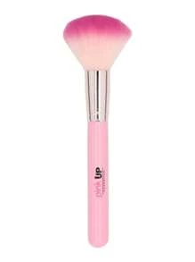 Polvo Translúcido Compacto Matificante + Brocha Profesional Bigo Powder Brush PINK UP Makeup Maquillaje