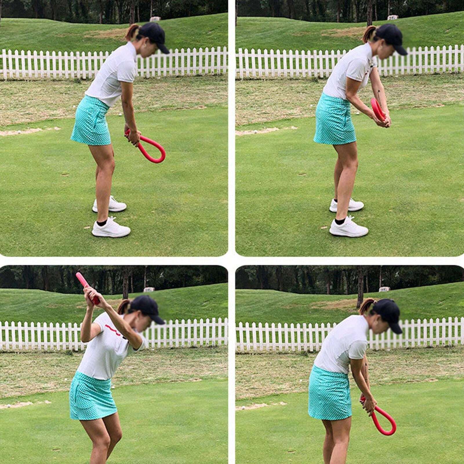 Kaiersn Indoor Solf Golf MultiFunctional Swing Aid Power Stick Swing