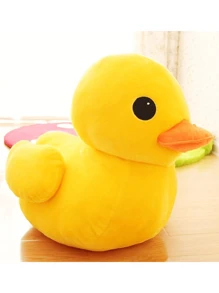 Juguetes de peluche grandes y acogedores con patos amarillos en 2 tamaños, muñecas de pato suaves, animales de peluche de dibujos animados lindos, regalos de cumpleaños perfectos para niños y bebés, regalos festivos, decoración del hogar, regalos de Navidad - Amarillo - Ver 4