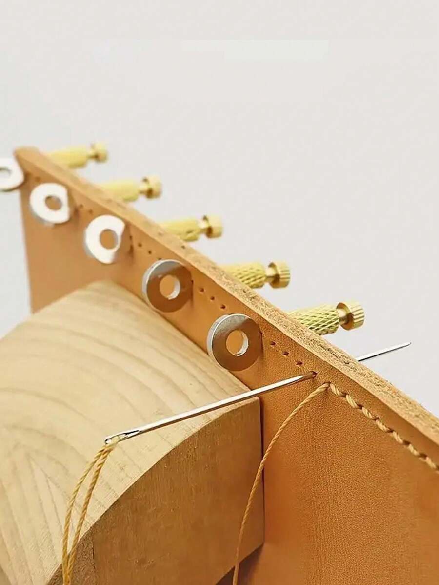 A Set Of 10 Durable HandStitching Needles For Leather (5 Large, 5