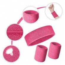 80年代復古嘻哈配件套裝藍色紅色90年代男女情侶運動產品頭汗帶手環眼鏡充氣收音機服裝,適合日常穿著、跑步、體育館、嘻哈派對、復古派對、迪斯科服裝派對、80年代90年代主題派對、街頭穿著、慶祝活動、萬聖節 - 彩色 - 查看 7