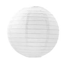 1pc 25cm White Foldable & Colorful Paper Lantern Decoration For Window/Scene Decoration, Wedding Party And Festive Event Decoration - White - View 7