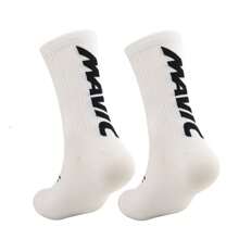 Sports Outdoor 1 Pair Outdoor Sports Cycling Running Hiking Socks - White - View 5