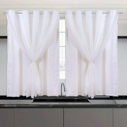 Cortina De Cozinha Voil 2,80 x 1,30