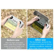 Startrc Dji Rc 遙控器雙用遮陽罩保護器 - 灰色 - 查看 4