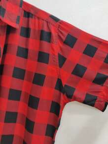 Men Shirts - 紅色 - 查看 4
