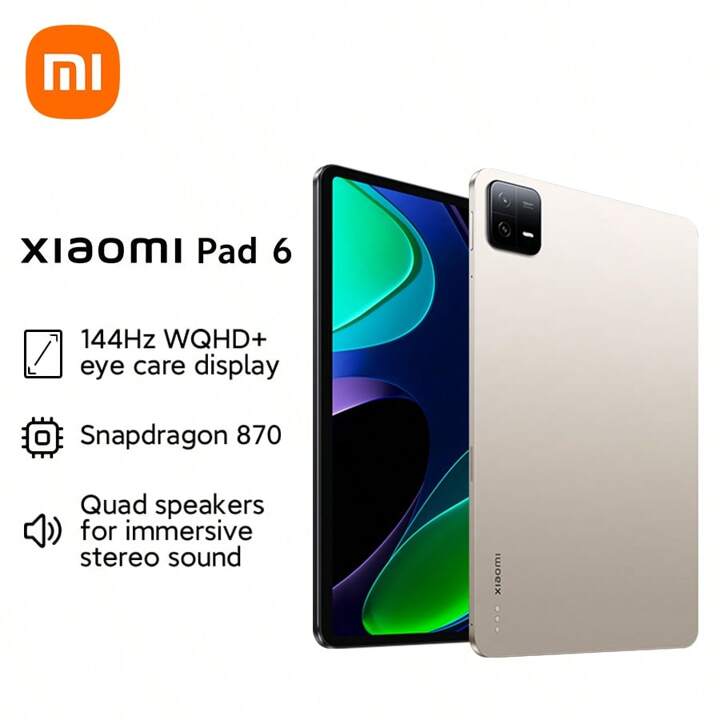 Xiaomi Pad 6 Gold 8GB RAM 256GB ROM + α Amazon.com : Xiaomi Pad 6 WiFi Version 11 inches 144Hz