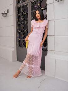 Women Dresses - 粉色 - 查看 2