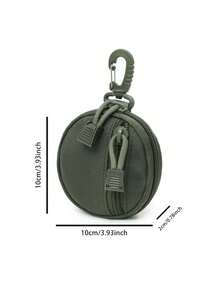 1pc High-Performance Tactical Waist Bag With Anti-Theft Buckle, Anti-Theft Strap, Waterproof & Breathable, Compact & Convenient For Cycling, Climbing, Traveling, And Outdoor Activities - Army Green - View 7