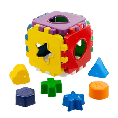 Cubo Educativo Pedagógico Para Montar - Desenvolvimento Infantil