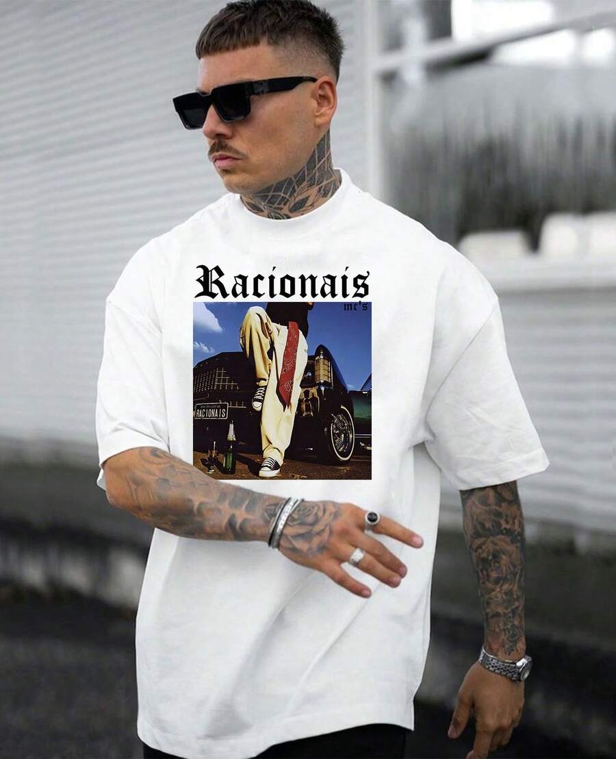 Men T-Shirts - 白色 - 查看 1