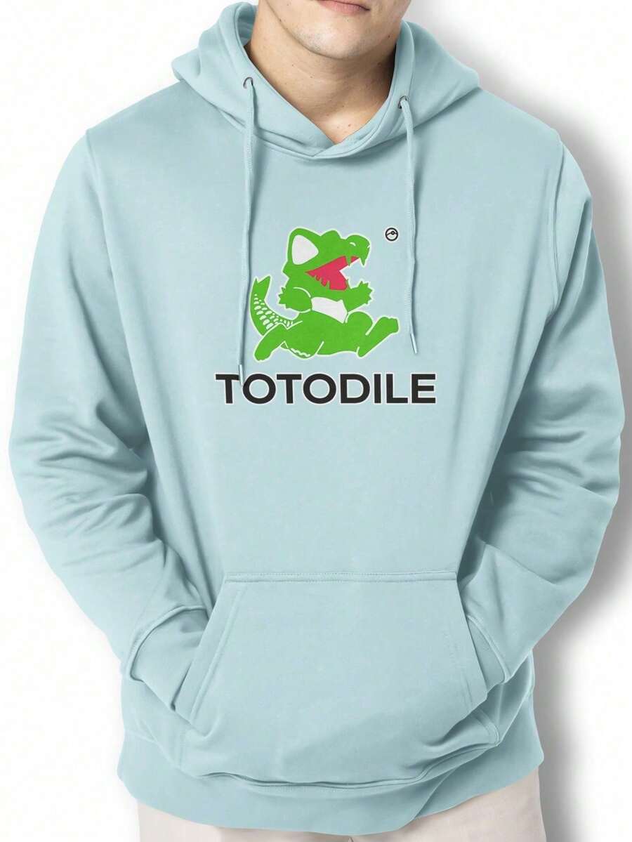 Men Hoodies - Màu xanh nhạt - Xem 1