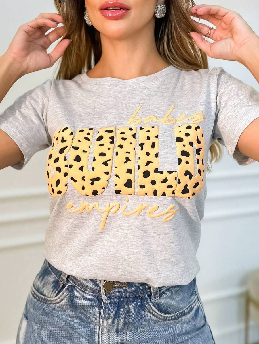 Women T-Shirts - Light Grey - View 1