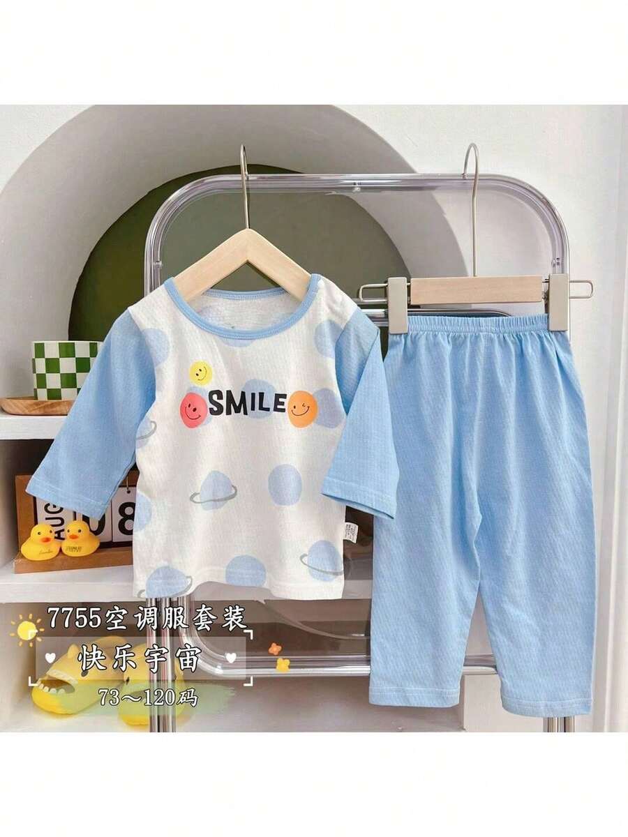 Baby Girls Sets - Màu xanh lam - Xem 1