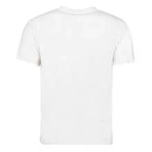 NAO Playera Cuello Redondo, Manga Corta, 100% algodón, Caballero, Lisa - Blanco - Ver 4