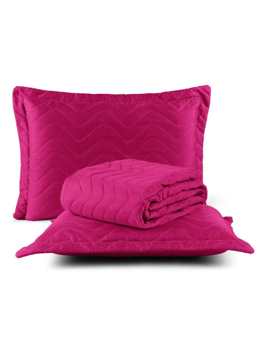 Quilts - 玫紅色 - 查看 1