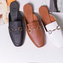 Women Flat Sandals - Camel - View 3