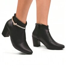 Women Ankle Boots & Booties - 黑色 - 查看 2