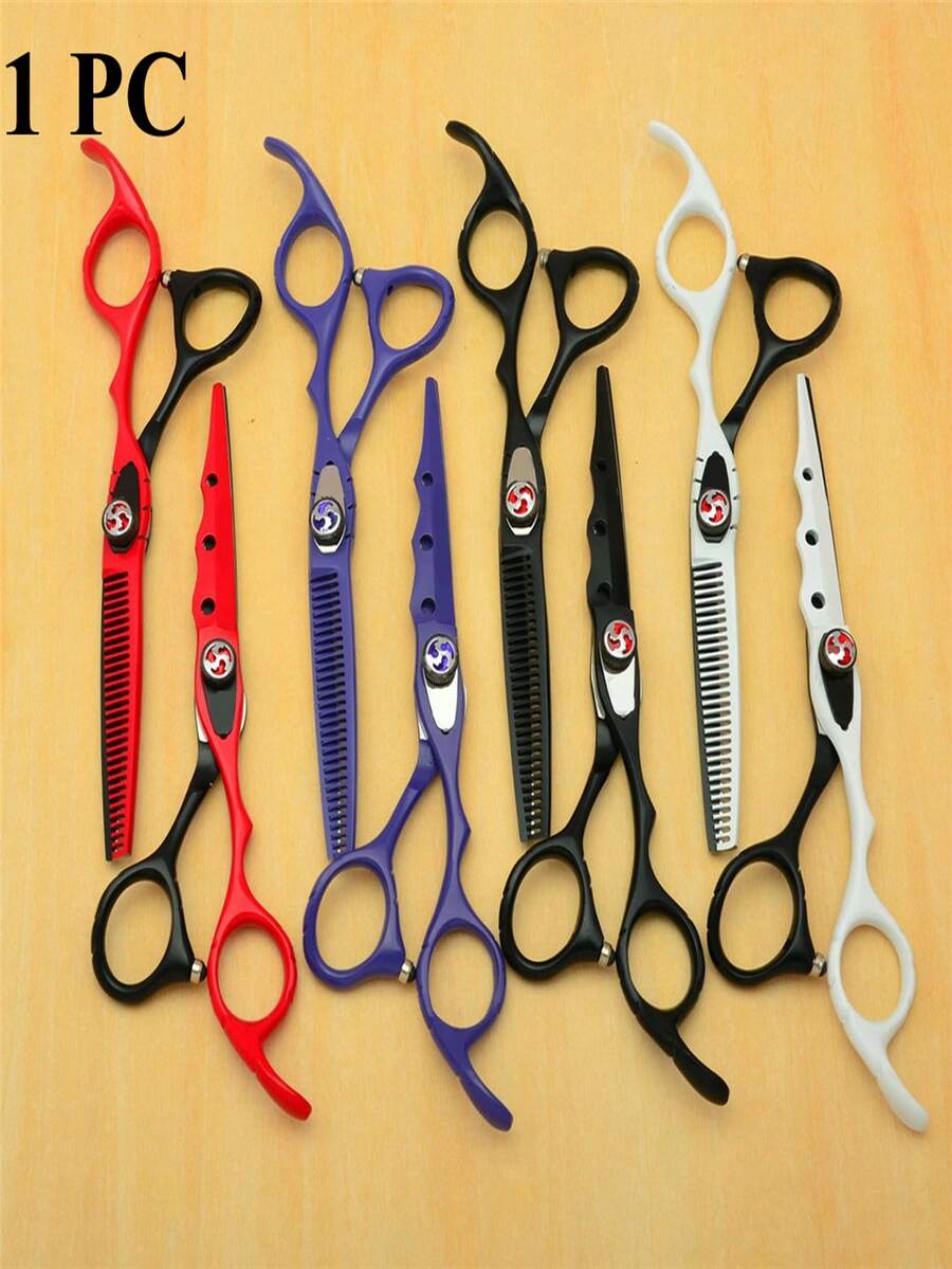 1pc Baking Varnish Hair Scissors 6 Inch Stainless Steel Barber Shop