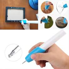 1pc Mini Electric Engraving Pen, Cordless Precision Engraver, Name Writing Engraving Tool (Battery Not Included) - 1pc Engraving Pen - View 6