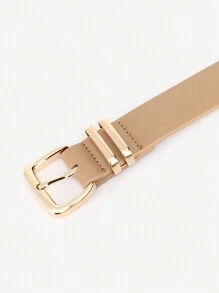 1 件女士学生青少年皮带，适合牛仔裤，时尚金扣女士连衣裙腰带，夏季、学校秋季、秋季、万圣节 - 腰帶 - 查看 10