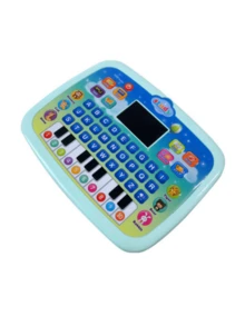 English Early Education Machine LED Display Children's Smart Tablet Learning Machine Point Reader Toy Have A Children's Certificate - Blue - View 3