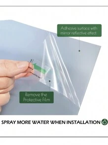 1 Rolo de Película de Janela de Privacidade Espelhada de Vidro Unidirecional, Controle de Calor, Bloqueio de UV, Tintagem de Porta Deslizante Reflexiva, Adesivo Estático para Decoração Doméstica, Itens de Decoração de Primavera para Renovar sua Casa, Adesivos de Decoração de Festa, Presentes de Aniversário e Formatura