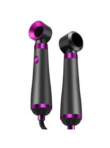 Multifunctional Negative Ion One-Step Electric Hair Dryer Curling Straightener Tool 5 In 1 Hot Air Brush(Uk) Hot Comb