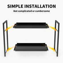 1pc,2 Tier,Cosmetics Storage Rack,Multifunctional Dressing Table Storage Rack,Lipstick, Perfume, Skin Care Product Storage Tray,Bathroom Counter Storage Box,Suitable For Living Room, Bedroom, Bathroom - White - View 6