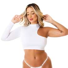 Women Basic Tops - 白色 - 查看 4