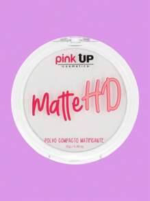 Base de Alta Cobertura Mega Cover + Polvo Translúcido Matte HD PINK UP Premium Makeup Maquillaje - LIGHT - Ver 9